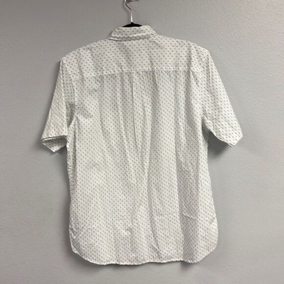 Obey Men's White Collared Single Chest Pocket Buttons Down Shirt Size XL - Picture 5 of 7